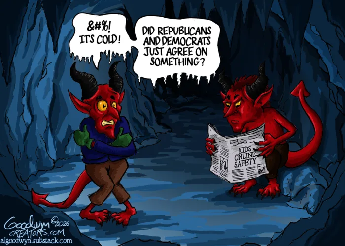 Cartoon commentary
